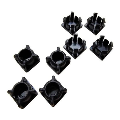 8 Pcs Rubber Feet Screw Covers for Playstation 2 PS2 Console
