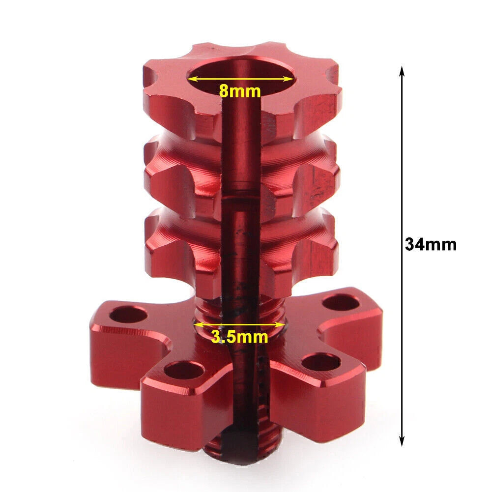 Black Clutch Brake Lever Cable Adjuster Screw M8 for Motorcycle Dirt Bike