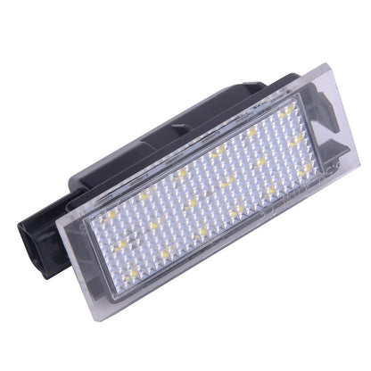 LED License Plate Lights Pair for Renault Vel Satis Laguna MK II (2005-2007)