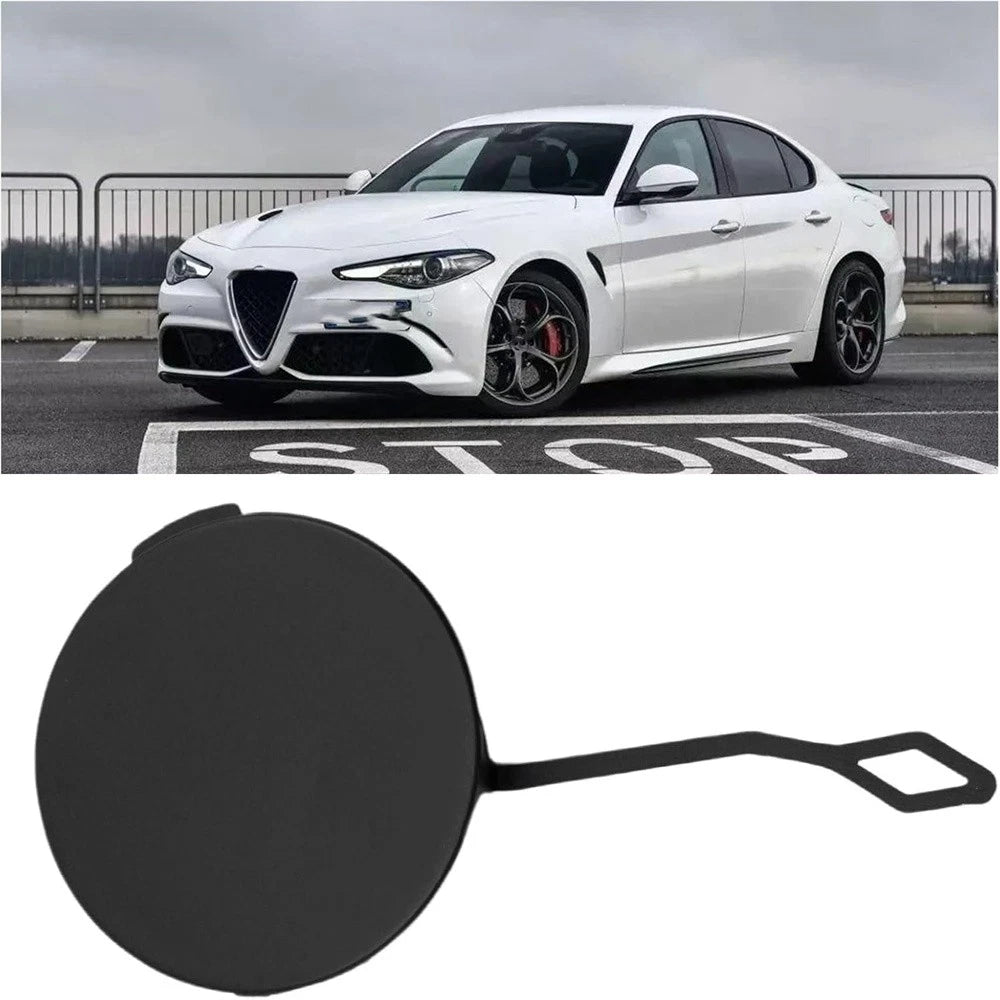 Bumper Tow Hook Eye Cap Cover for Alfa Romeo Giulia (2017-2023)