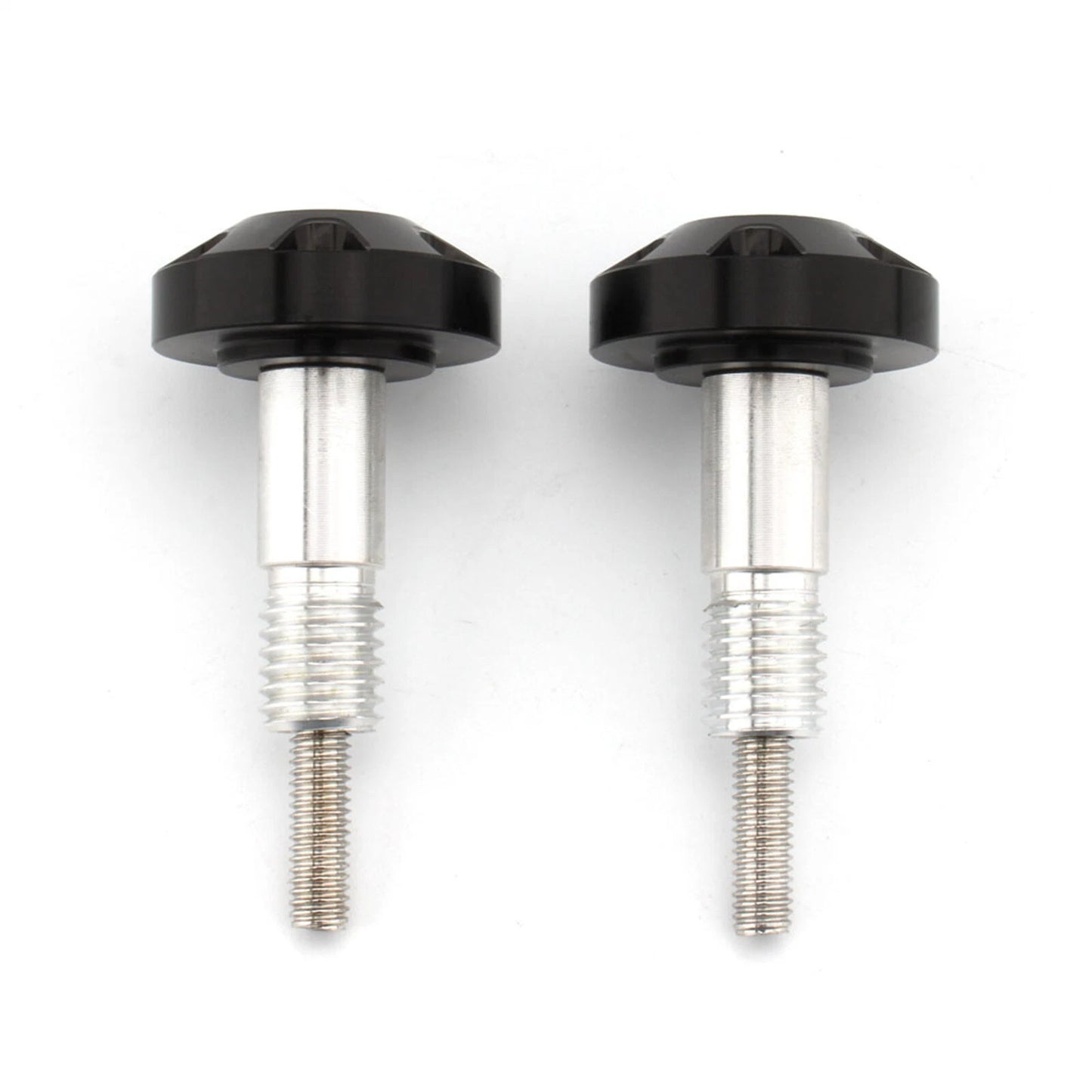 2 x Black Handlebar Grip Ends for BMW RnineT Pure (2014-2023)