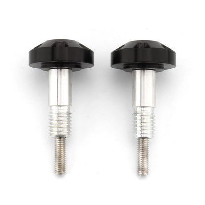 2 x Black Handlebar Grip Ends for BMW RnineT Pure (2014-2023)