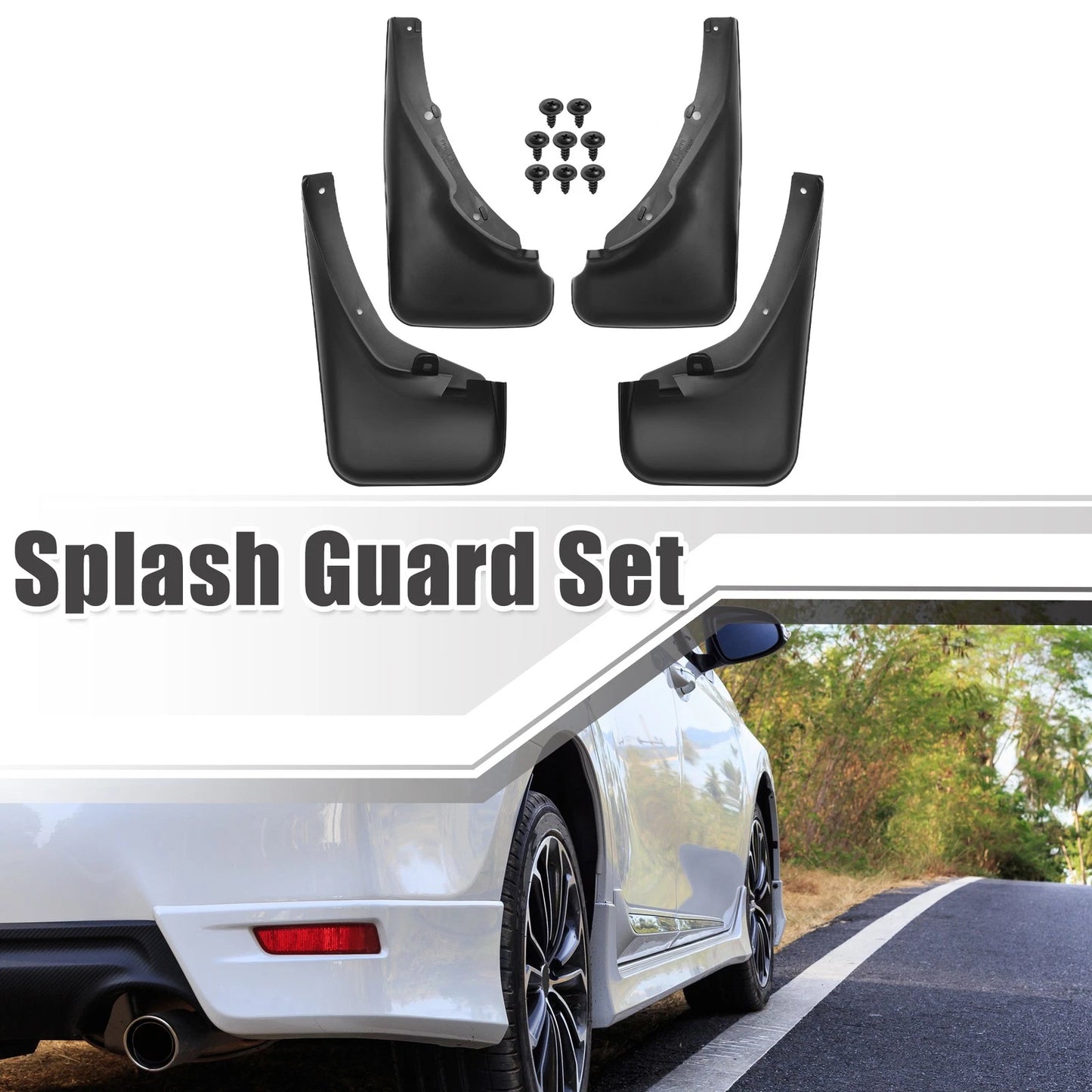 Mud Flaps Splash Guards for Toyota Corolla