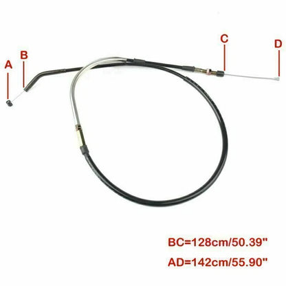 3 x Wire Steel Coupling Cable for Yamaha FZ8/FZ8-S FAZER (2010-2016)