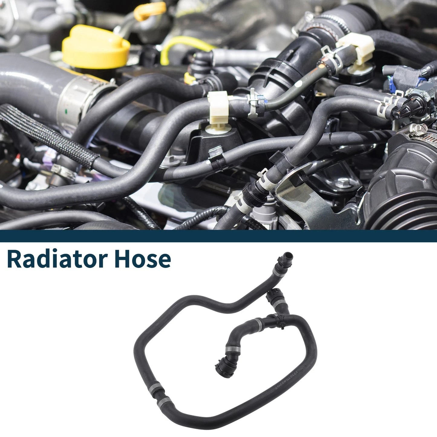 Radiator Hose for BMW 5 Series 2004-2010 Coolant Pipe (2004-2010)