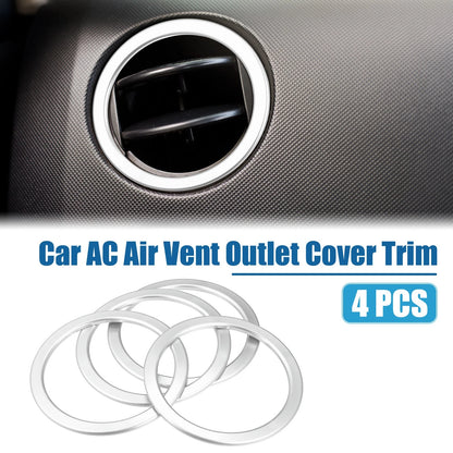 4 x AC Air Vent Outlet Cover Ring Trim for Toyota Tundra (2014–2021)