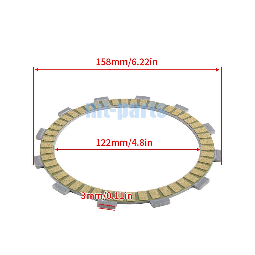 Clutch Friction Plates for Kawasaki VN900 Vulcan 900 Classic/Custom (2007-2024)