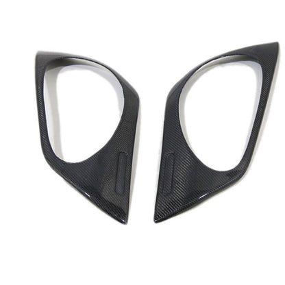 Headlight Lamp Cover Trim for Nissan 350Z Coupe (2003-2006) Carbon Fiber