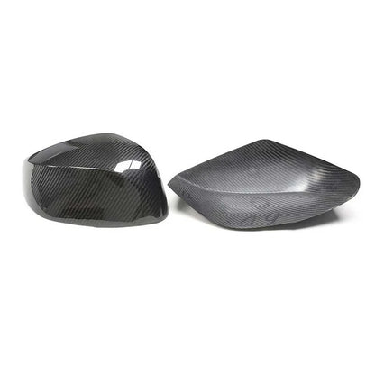 Dry Carbon Fiber Add-on Side Mirror Cover Caps for Infiniti QX50 QX60 2016-2021
