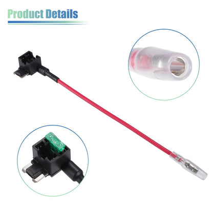 5 x Car Fuse Tap & Circuit Adapters with 30A Mini Blade Fuses