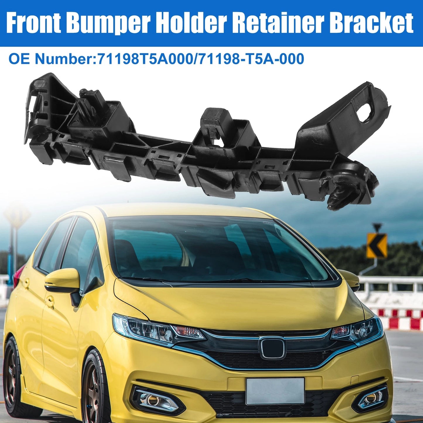 Left Side Front Bumper Mounting Bracket for Honda Fit (2015-2020)