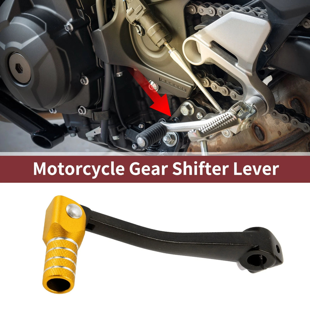 Gear Shifter Lever / Folding / Gear Shifter Lever for Bosuer 125