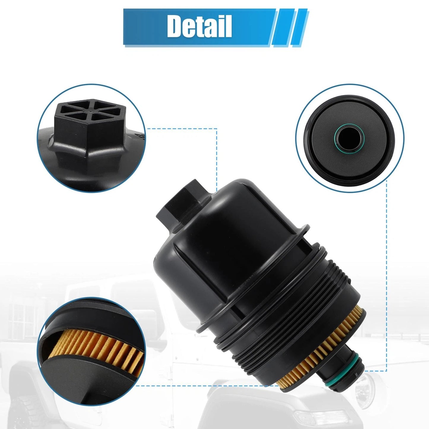 Engine Oil Filter for Jeep Ram 3.0L V6 Diesel (2014-2023)