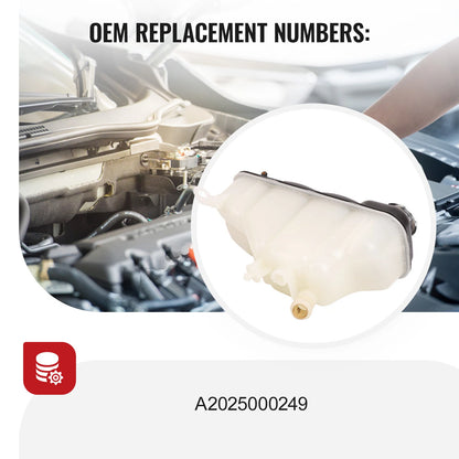 Coolant Expansion Tank for Mercedes Benz W202 C180 C200 C250 A208 CLK (1993-2000)