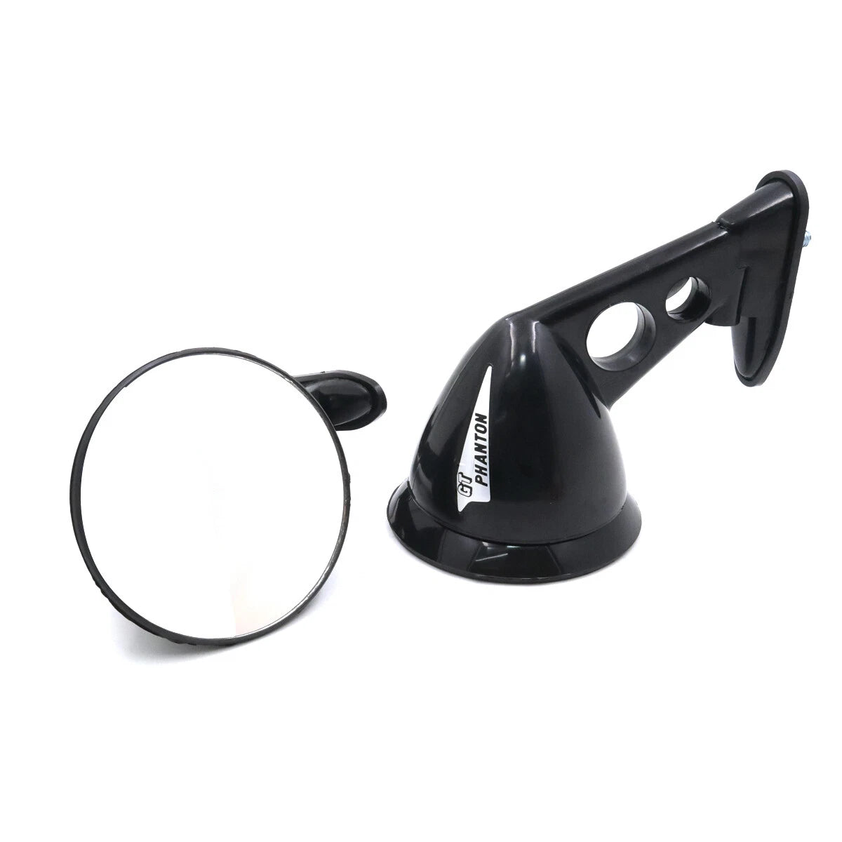 Black Fender Mirror x2 for Nissan Datsun 1300/520/521/620/120 Mini 1960-1979