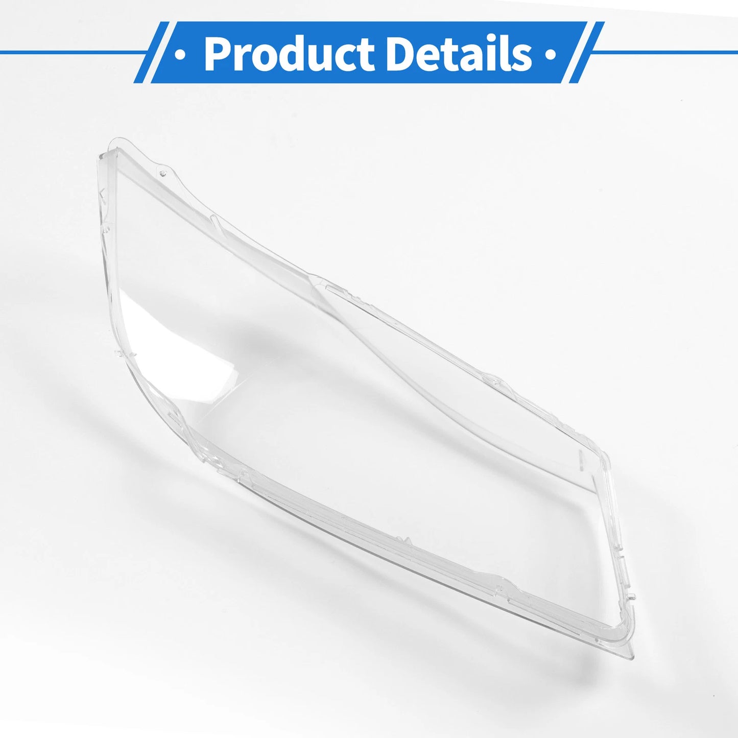 1 Pc Front Left Headlight Lens Cover for BMW 3 Series (2007-2013)