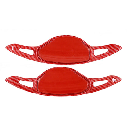 Red Steering Wheel Shift Paddle Extensions for Nissan, Infiniti, Mitsubishi