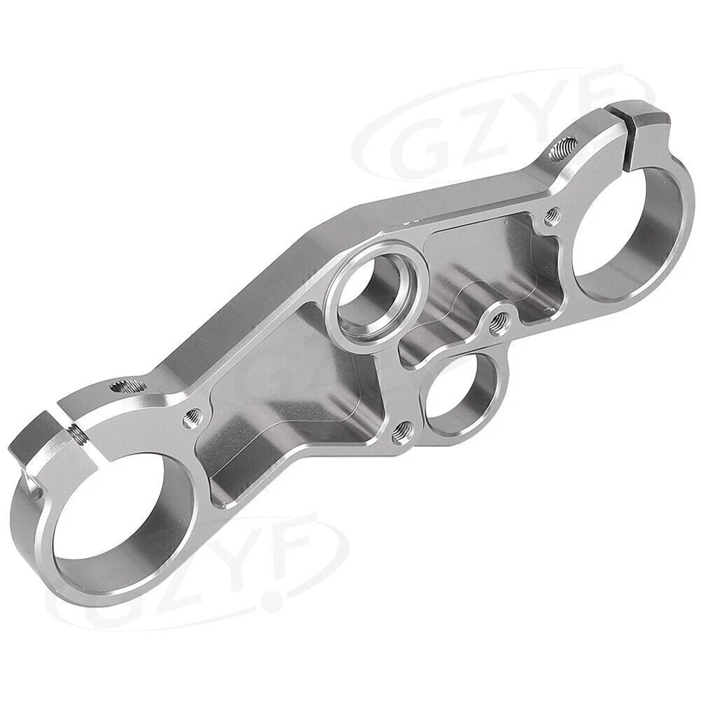 Gray Upper Front Triple Tree End Top Clamp for Suzuki GSXR600 750 1000 (2001-2023)