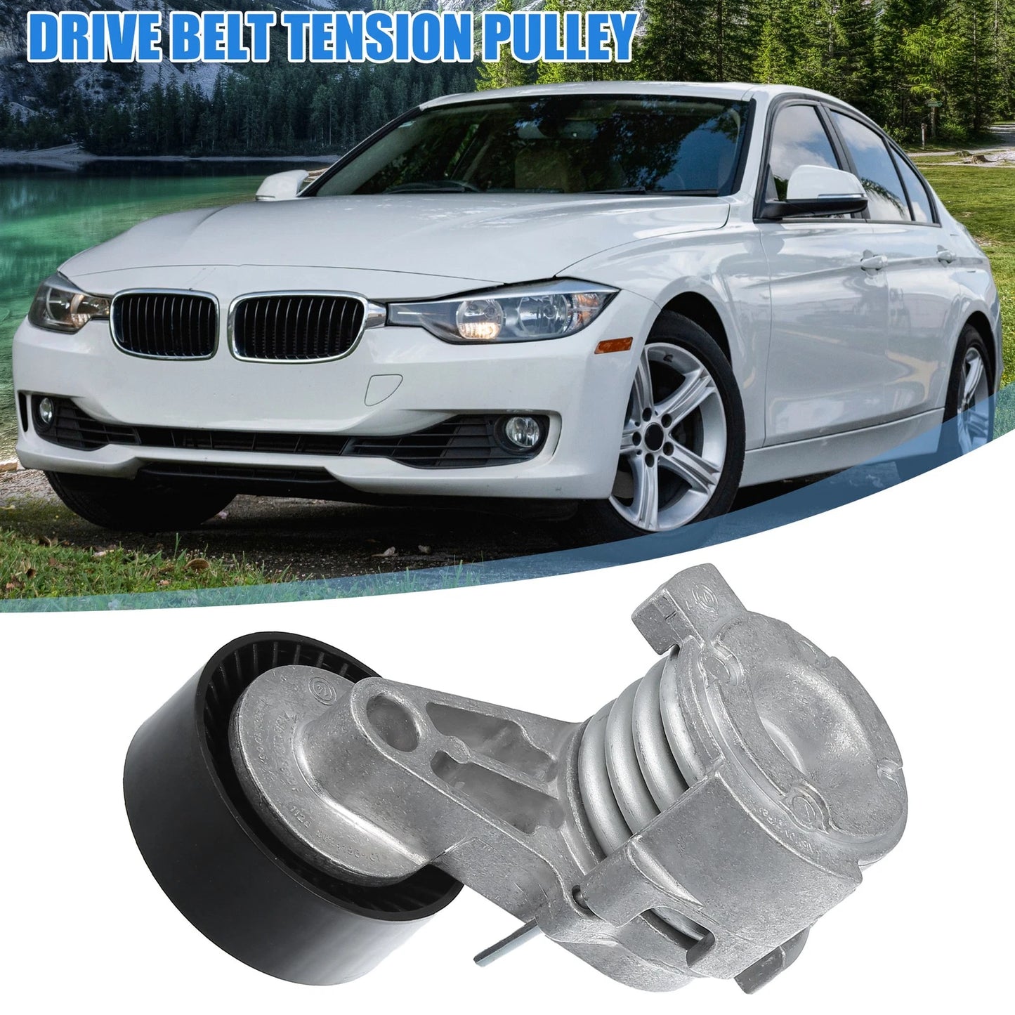 Drive Belt Tensioner Assembly for BMW 128i (2008-2013)