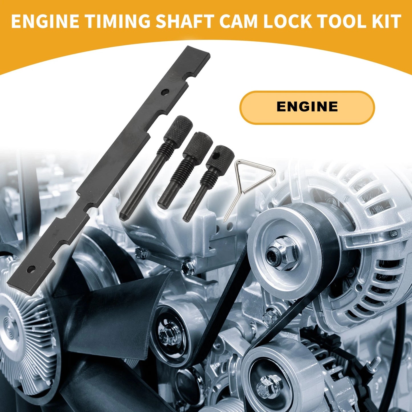 Engine Timing Shaft Cam Lock Tool Kit for Ford Fiesta, Puma (2017-2023)