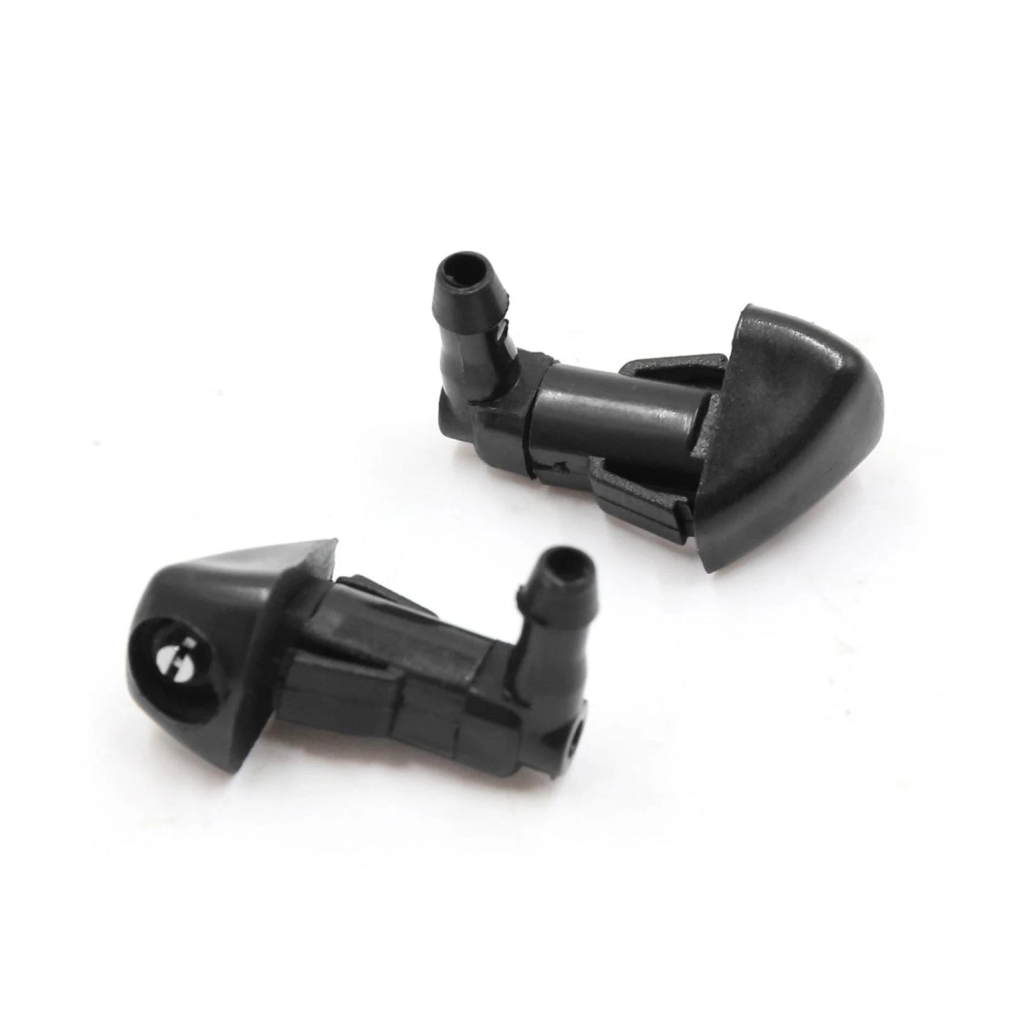 Black Plastic Windshield Wiper Water Spray Nozzles for Honda