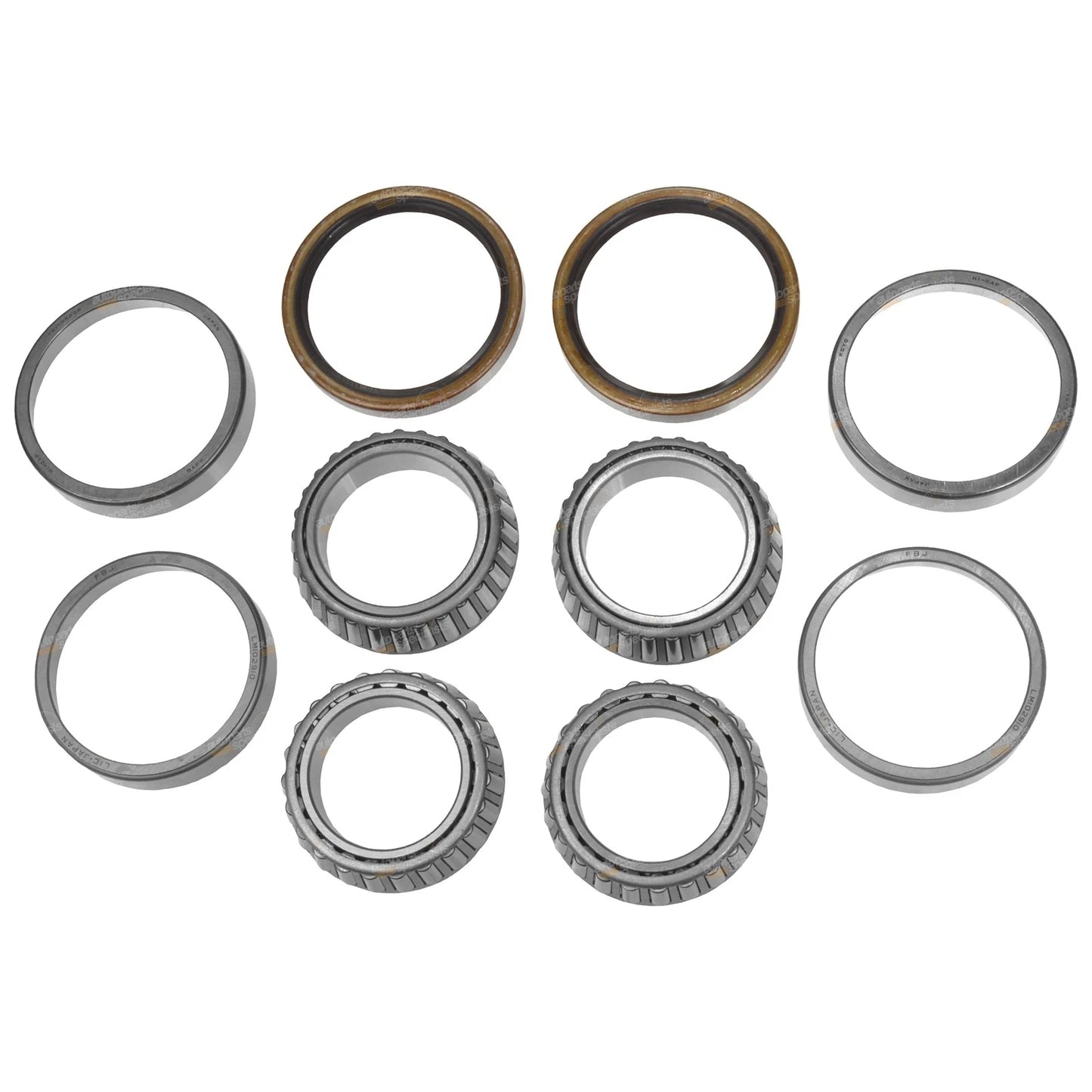 2 x Front Wheel Bearing Kits for Toyota Tarago (1986–1990)