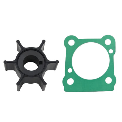 Water Pump Impeller & Gasket for Yamaha 2-Stroke 6-8HP Outboard Motor