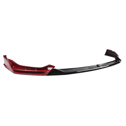 Red Front Bumper Spoiler Lip Splitter Kit for BMW G20 330i Sport (2023-2024)