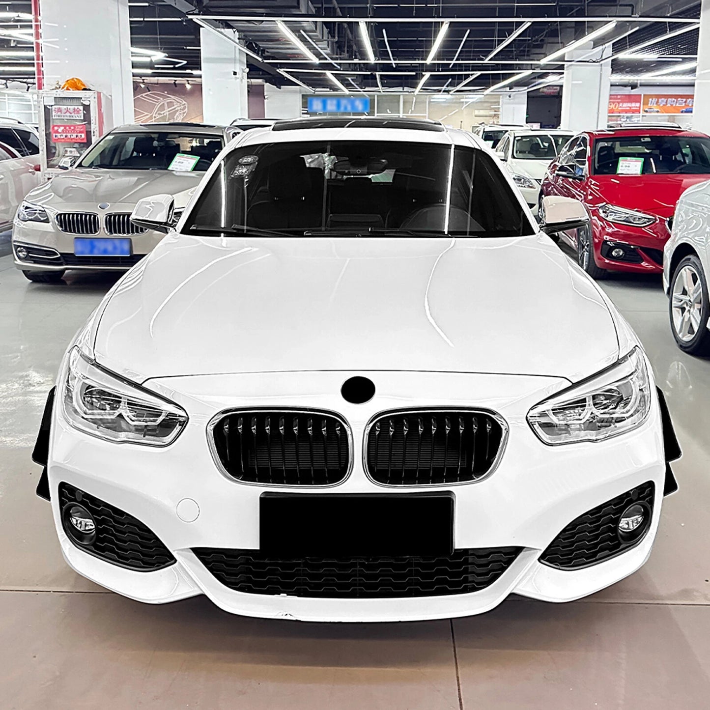 Gloss Black Side Air Vent Trims for BMW F20 F21 M Sport (2015-2019)