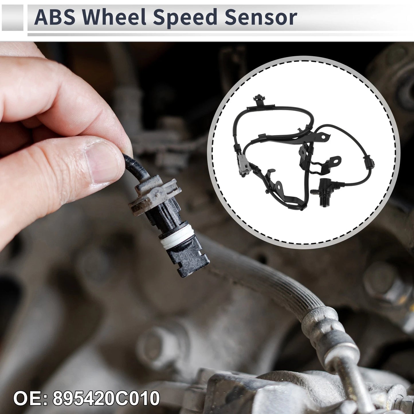 ABS Wheel Speed Sensor Front Right for Toyota Tundra (2000–2006)