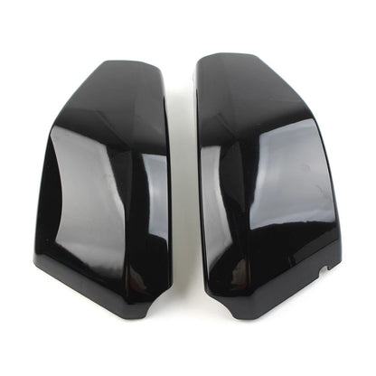 Battery Left & Right Side Covers for Honda VTX1300 (2003-2009) Black ABS Plastic
