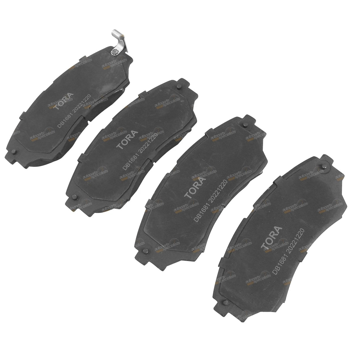 Front Disc Brake Pad Set Mazda B4000 MJ 6cyl 4.0L 1V RWD 4X4 (2005 - 2006)