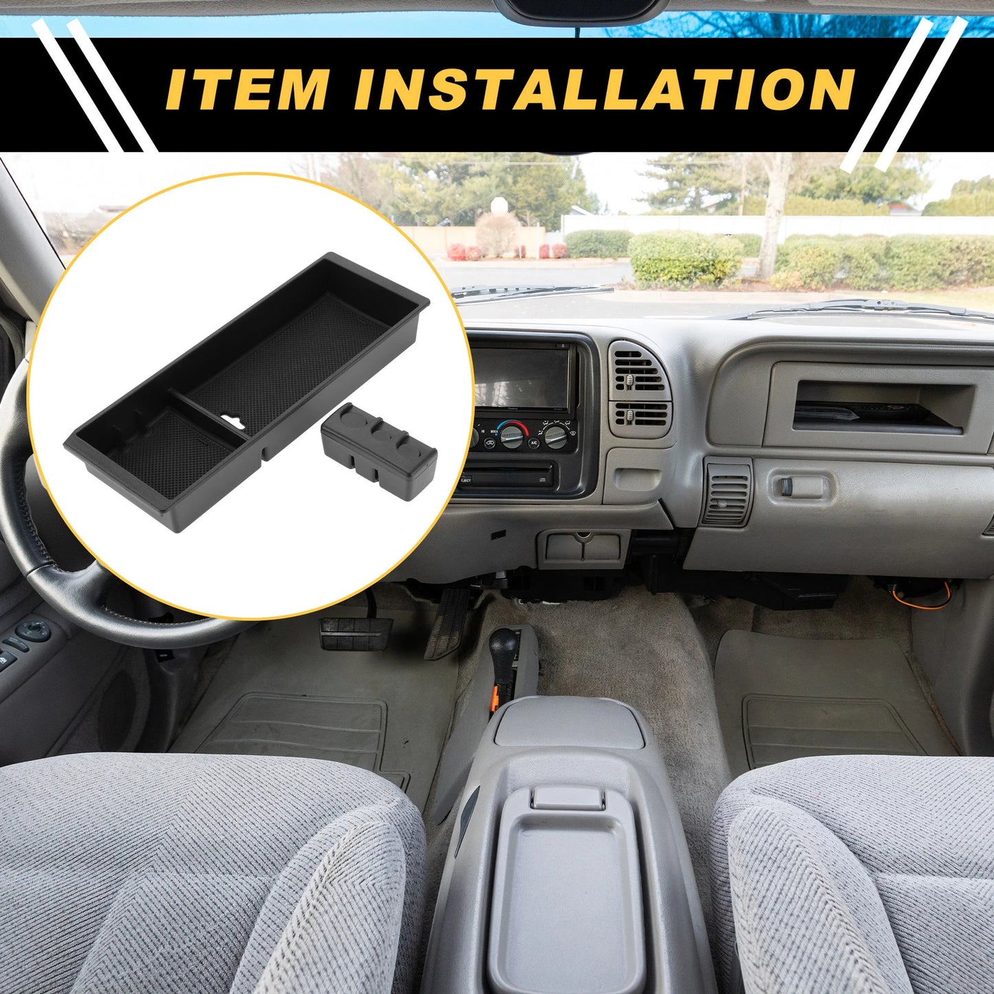 Center Console Armrest Organizer Tray for Ford F-150 (2015-2020)