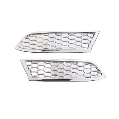 Chrome Headlight Cleaning Trim Bezel Set for Toyota Tacoma (2016-2020)