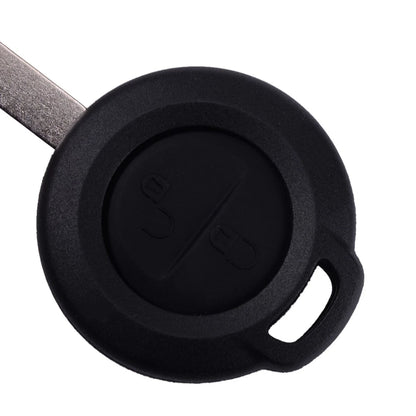 Black 2 Button Remote Key Shell for Mitsubishi Colt, Warrior, Spacestar