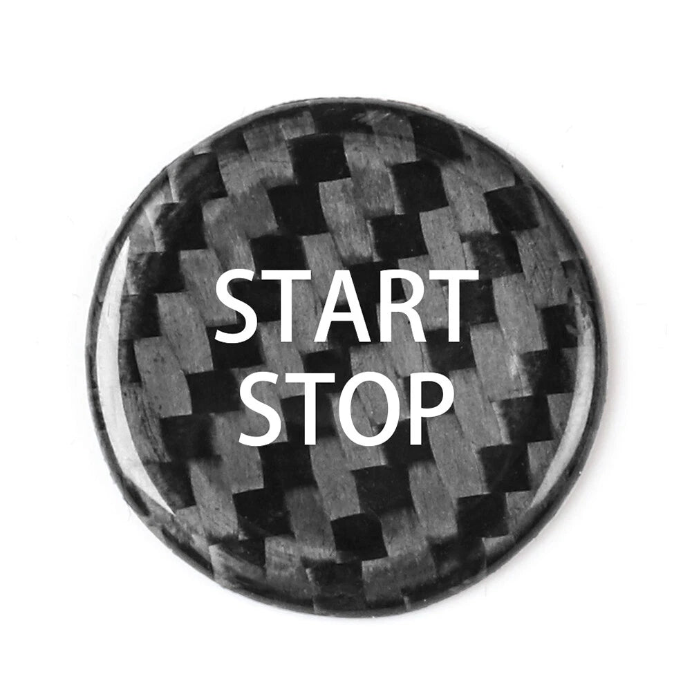 Carbon Fiber Engine Start-Stop Button Cover for Nissan GTR R35 (2008-2016)