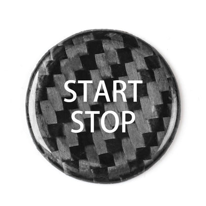 Carbon Fiber Engine Start-Stop Button Cover for Nissan GTR R35 (2008-2016)