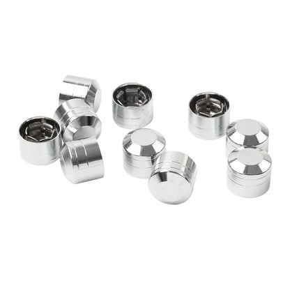 10 x Engine Cover Bolts Screw Caps CNC for Harley Twin Cam Dyna Softail Chrome