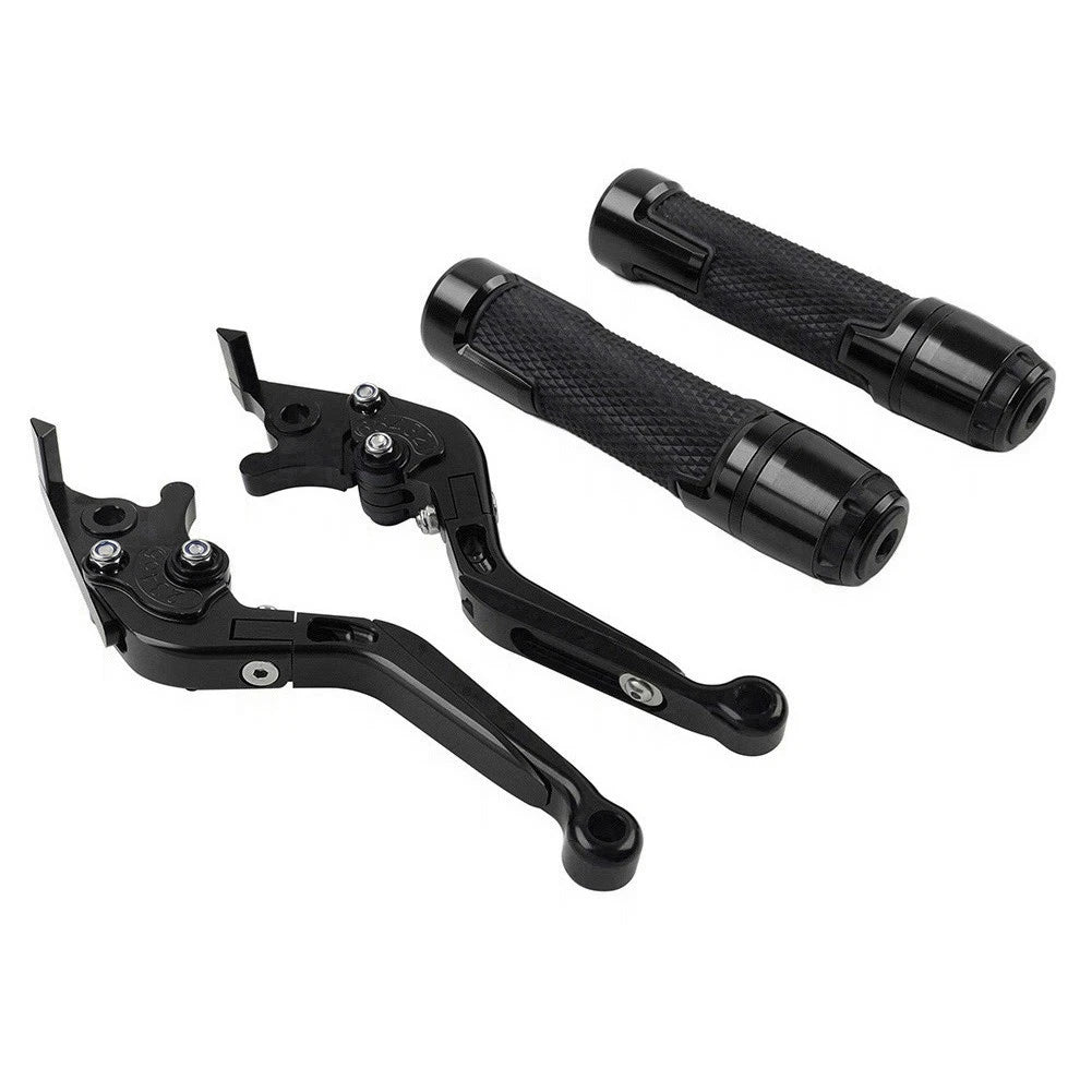 Folding Extendable Brake Clutch Lever Grip Set for Yamaha FZ MT 07 09 (2014-2020)