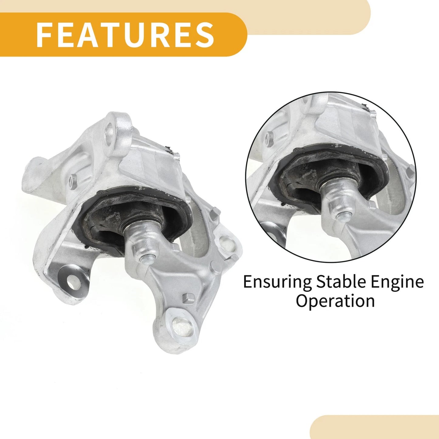 Engine Mount for Honda Civic CRV 2.4L CVT (2012-2017)