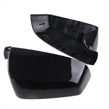 2 x Carbon Fiber Mirror Covers for BMW E60 E61 E63 E64 (2008-2012)