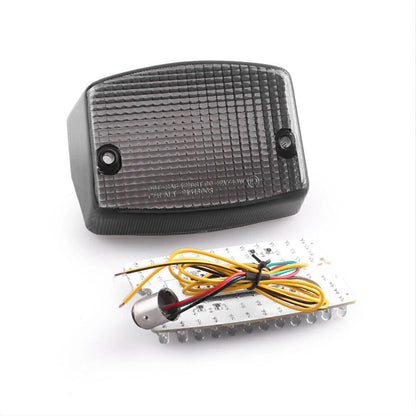 Smoke Integrated LED Tail Light Turn Signals for KAWASAKI VULCAN 750 (86-03)