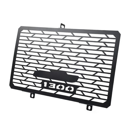 Black Motorcycle Radiator Grille Guard Cover for HONDA CB1300 (2003-2008)