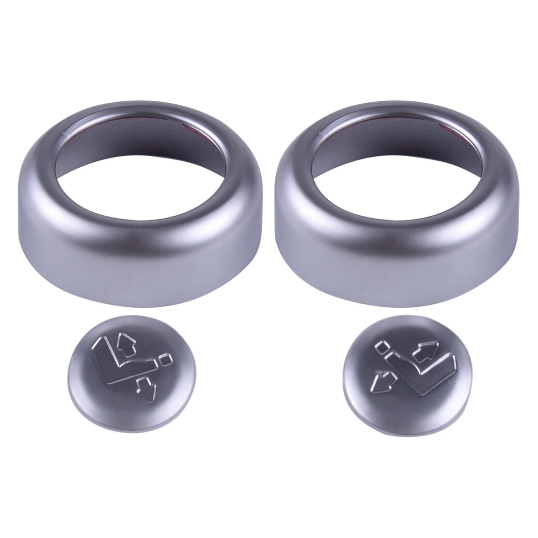 8 x Seat Adjustment Switch Button Cover Trim for Land Rover Discovery (2017-2023)