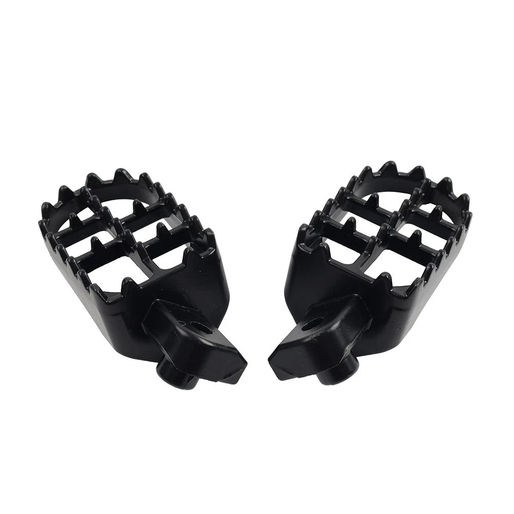 Black Front Footrest Pegs for Suzuki V-Strom 650 DL650 (2004-2012)