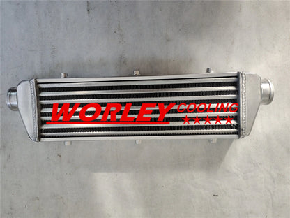 18" x 5.5" x 2" Universal FMIC Turbo Aluminum Intercooler for NSW