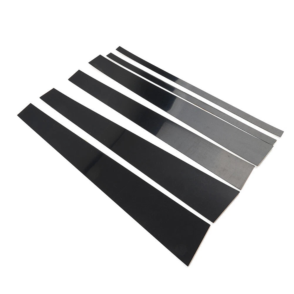 6pcs Black Center Pillar Posts Trim for Ford Expedition, Navigator (1997-2016)