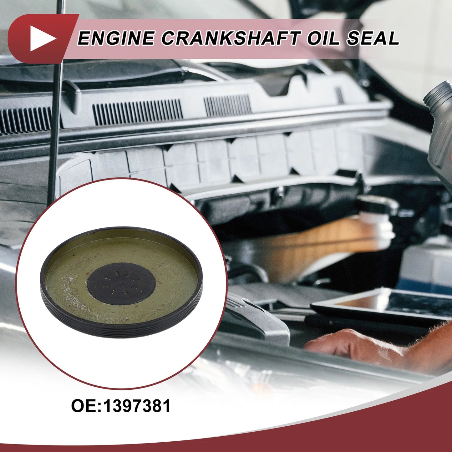 Rear Crankshaft Oil Seal for Volvo C30 C70 S40 S60 (2006-2013)