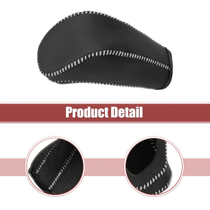 Gear Shift Knob Cover White Thread for Chevy Cruze/Aveo (2011-2015)