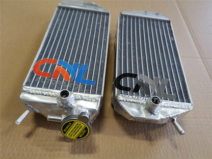 L&R Aluminum Radiator + Red Hose for Gas Gas MX/SM/EC 200/250/300 (2012-2014)